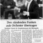 Neujahrskonzert 2006 -Bericht- (Münchner Merkur, 19.1.2006)