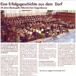 30-jähriges Jubiläum 2010 -Rückblick- (Hallo, 25.11.2010)