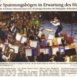 Adventskonzert 2010 -Bericht- ( Münchner Merkur, 16.12.2010)