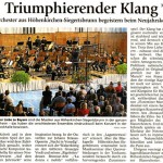 Neujahrskonzert 2011 (Münchner Merkur, 18.1.2011)