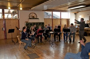 Abschlusskonzert der Teilnehmer.