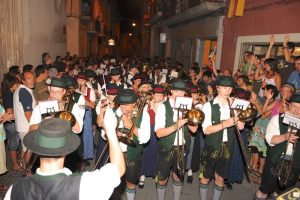 Nächtliche Festprozession in Vilafranca