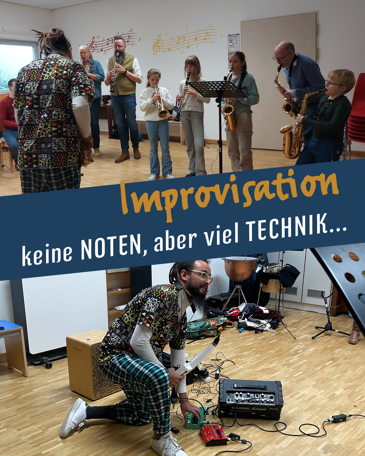 Improvisation - keine Noten, aber viel Technik