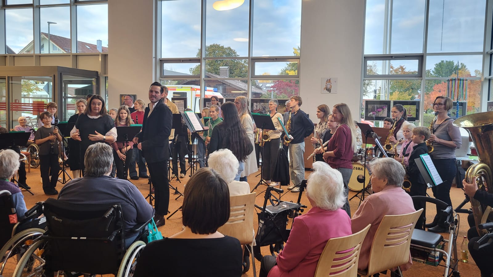 Auftritt des NBO im Seniorenzentrum