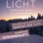 Es gibt noch Karten für Samstag!