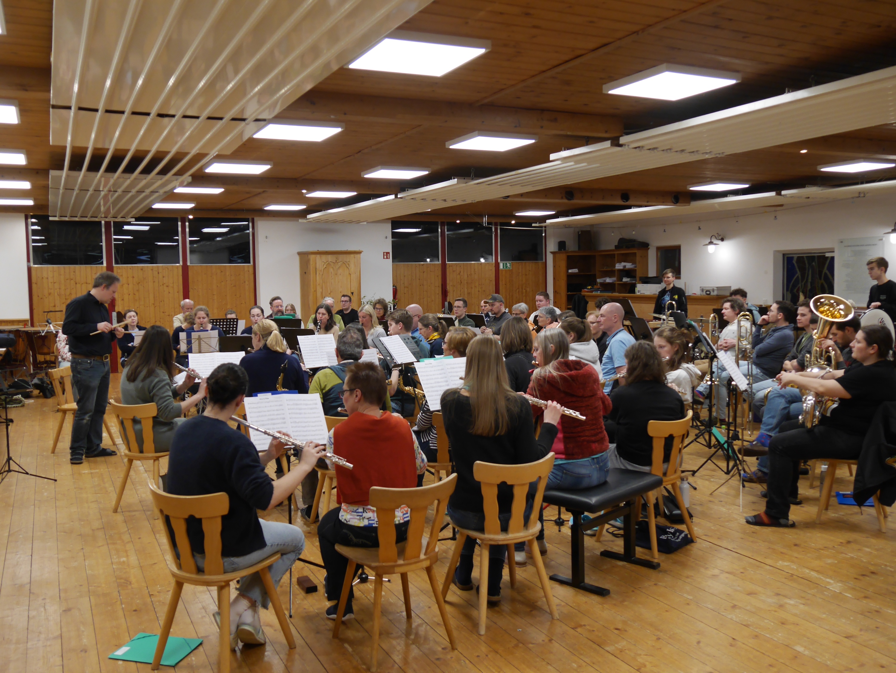 Gemeinsames Musizieren mit allen