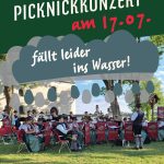 Das Picknickkonzert am Freitag fällt leider aus